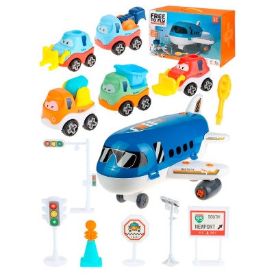 Конструктор Самолёт Рыжий кот 2313318 1